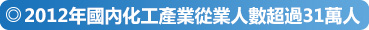 2012年化工產業產值高達4.33兆新台幣